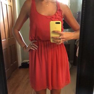 BURNT ORANGE SUMMER DRESS